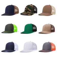 Richardson 112 Trucker Hat Blank Snapback Mes...