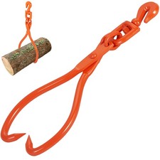 VEVOR Log Skidding Tongs 18 inch 2 Claw Log Lifting Tongs Heavy Duty Rotating