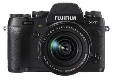 FUJIFILM Lens Premium Camera Kit X-T1 + XF18-55mm Kit Black F X-T1B/1855KIT