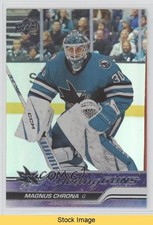 2023-24 Upper Deck Extended Series Young Guns Silver Foil Magnus Chrona READ 4ii