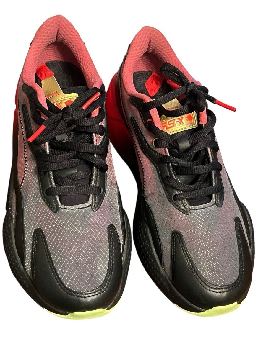 Puma X Sonic The Hedgehog RS-X3 Black High Risk Red 374313 
