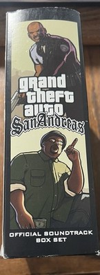 Grand Theft Auto San Andreas Official Soundtrack Box Set LIKE NEW
