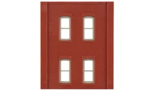Design Preservation Models 30138 HO Scale 2 Story 4 Win, Sm Rect Kit