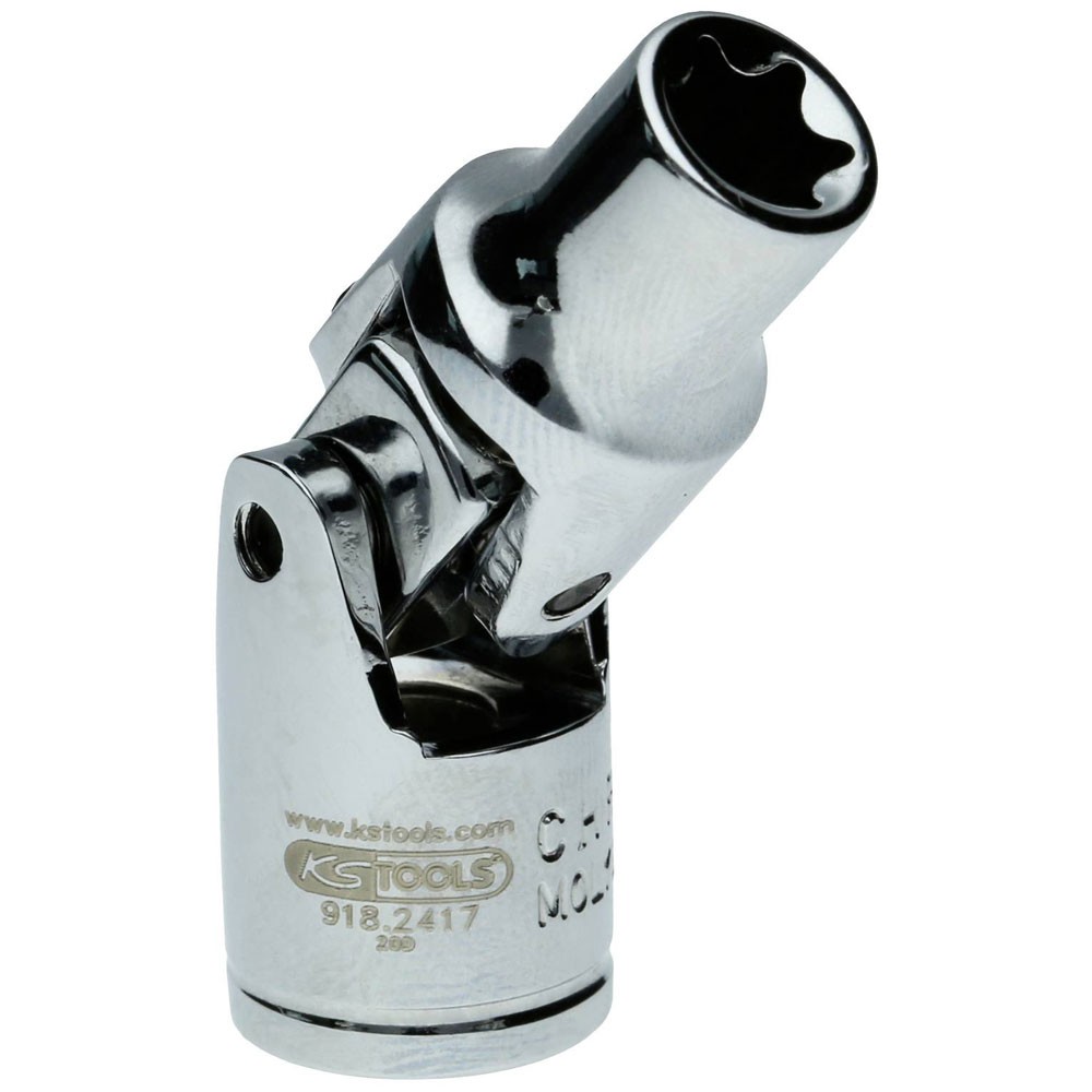 KS Tools 1/4"" Torx-E Socket With Joint, E8