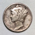 1939-P Mercury Dime 90% Silver US Mint Philadelphia