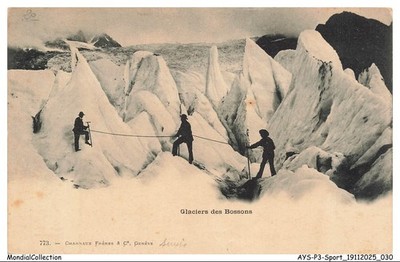 AYSP3-0160-SPORT - Gletscher Des Bossons - Charnaux Frères Und Compagnie Gen