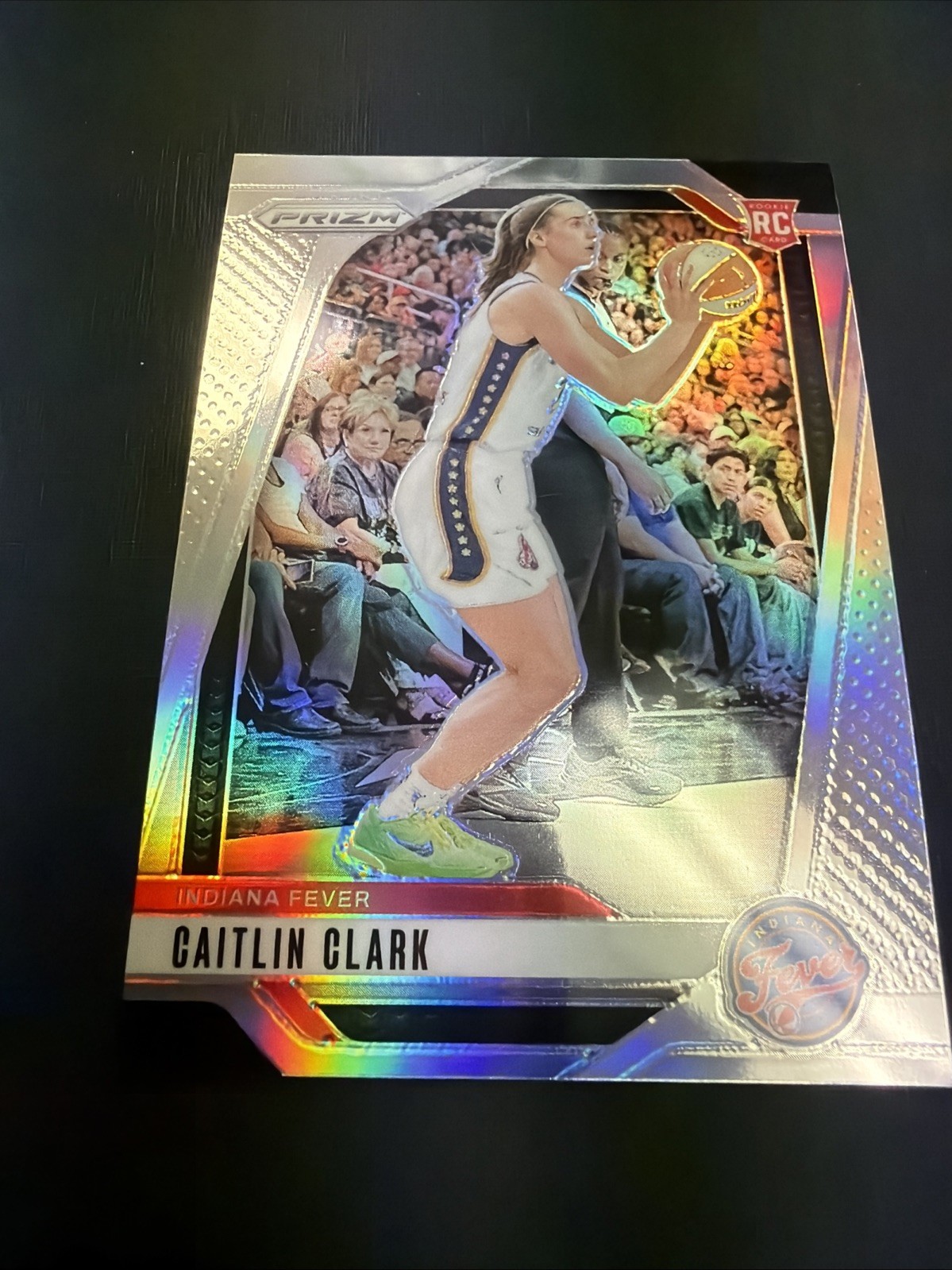 CAITLIN CLARK 2024 PANINI WNBA PRIZM #22 ROOKIE SILVER RC FEVER
