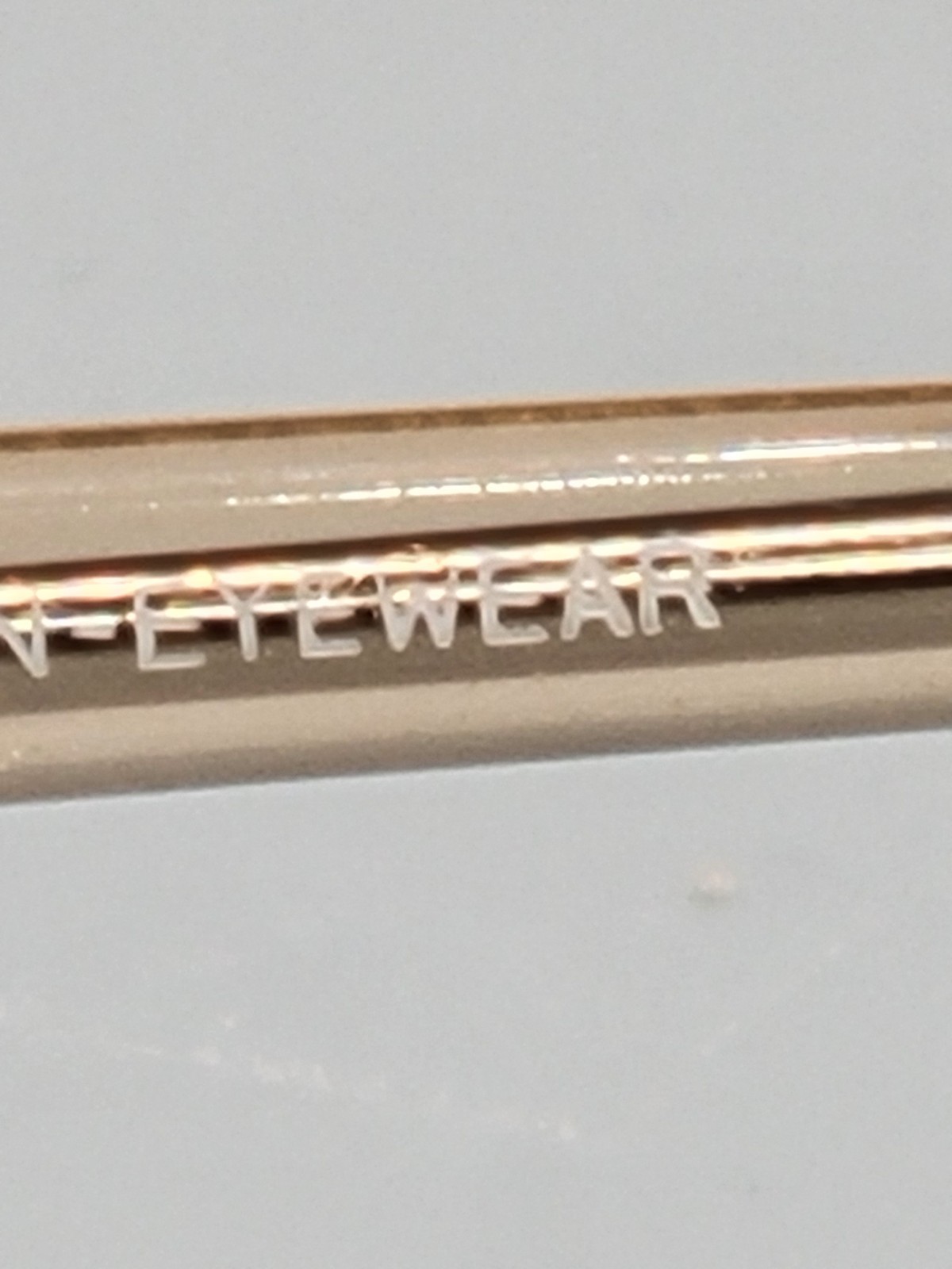 Vintage 70s 80s Oversized Wimbledon June-1 Retro Drop Arm Eyeglass Frames