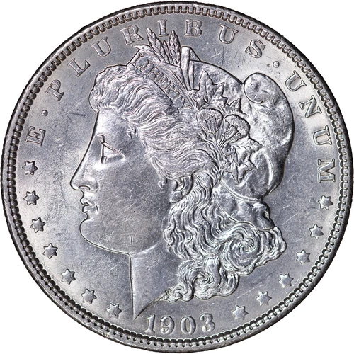 1903 $1 Morgan Silver Dollar ~ UNC Details