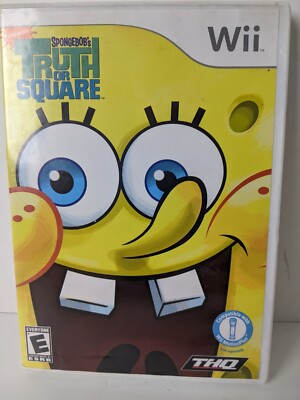 SpongeBob's Truth or Square - Nintendo  Wii Game
