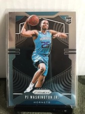 P.J. Washington 2019-20 Panini Prizm Base Rookie Card 258 Hornets RC PJ