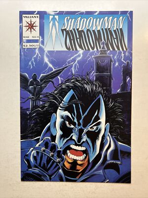 Shadowman #11 Mar 1992 Comic Book  Valiant Comics Cover Art Bob Hall Boarded