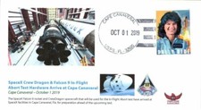 2019 SpaceX Crew Dragon & Falcon 9 In-Flight Abort Hardware Arrive CC 1 October