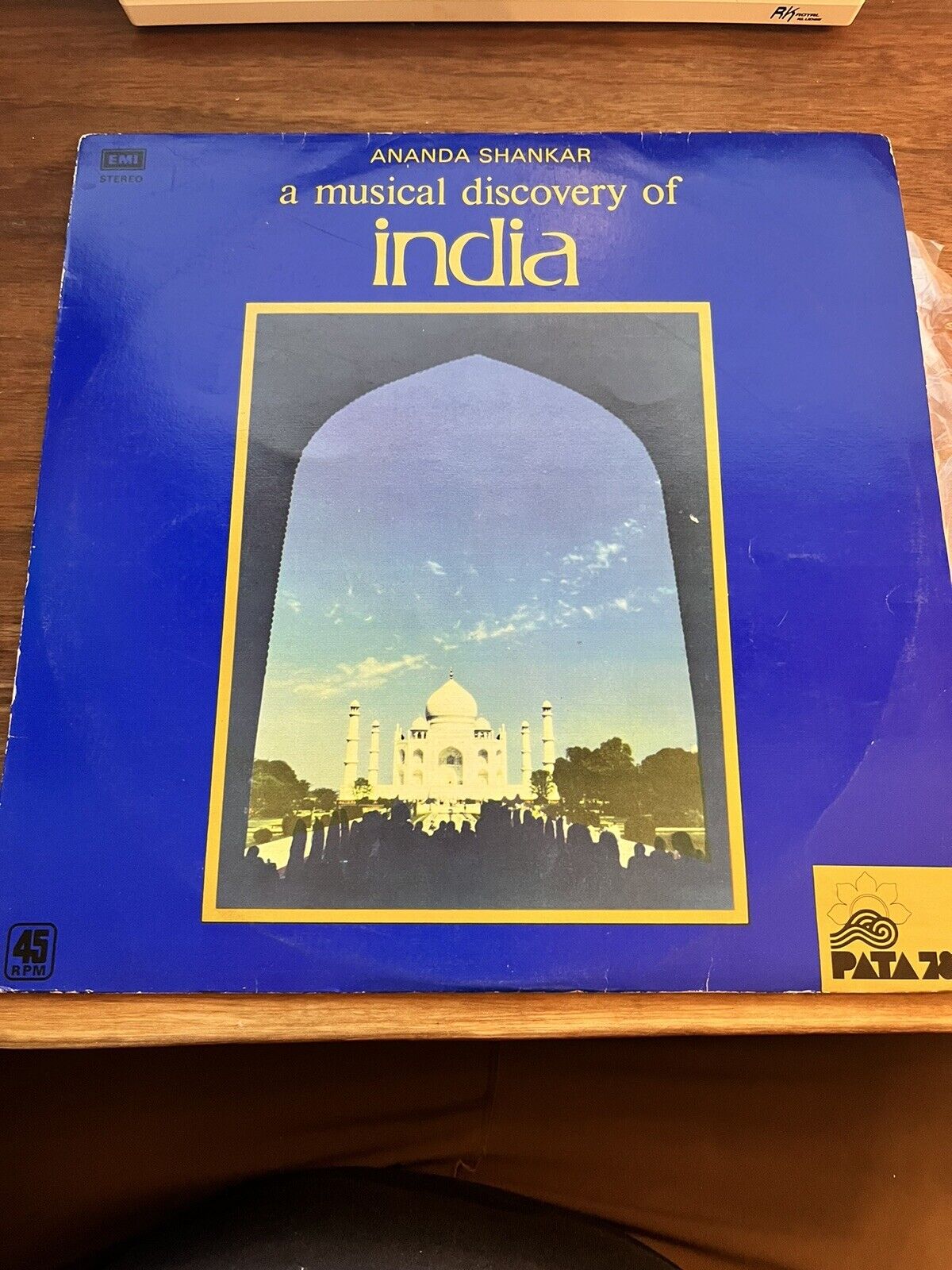Ananda Shankar A Musical Discovery Of India LP Vinyl Instrumental Classical EX