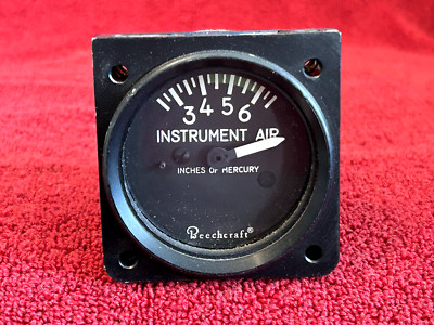 INSTRUMENT AIR 2 1/4'' INDICATOR P/N 09007-0143 BEECHCRAFT P/N 58-380017-3
