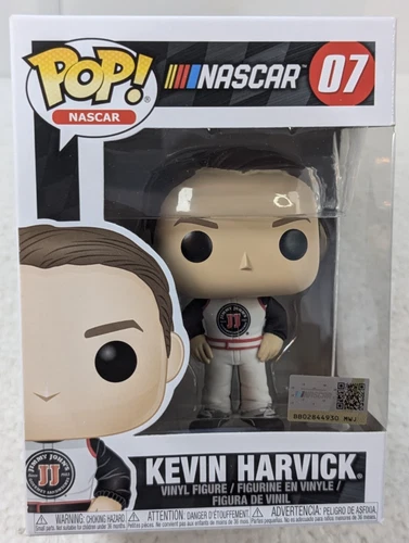 Funko Pop! Nascar #07 KEVIN HARVICK Jimmy Johns Stock Car With Protector