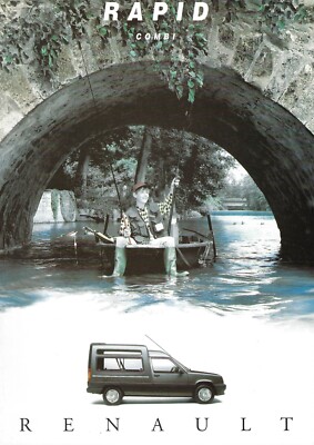1993 RENAULT RAPID ESTATE BROCHURE - 05/93 - RARE
