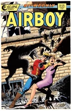 Airboy #20 NM 9.4 1987 Paul Gulacy Cover