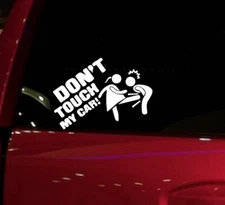 White Car Side Body Rear Bumper Decal Sticker Universal Vinyl Racing C