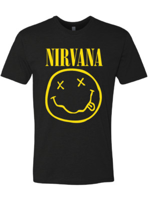 Nirvana band distressed premium t-shirt S-4X
