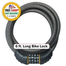Candado De Seguridad Para Bicicleta Moto Maletas Bicicletas Candados Lock Locker