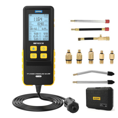 #ad #ad Petrol Engine Compression Tester Kit Digital Car Engine Cylinder Pressure Gauge $109.00