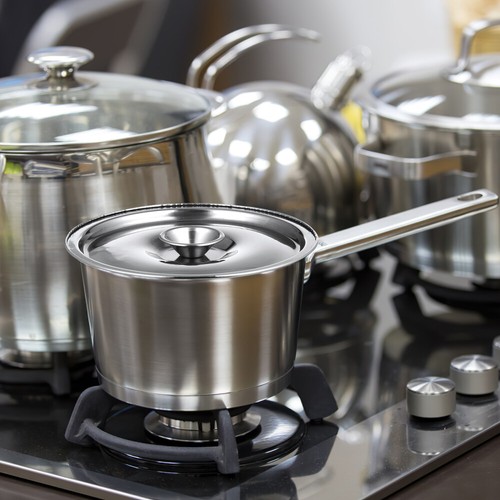 Edelstahl Topfdeckel Soßenpfanne Deckel nur für Pfannen Deckel klein Kochtopf - Bild 7 von 12