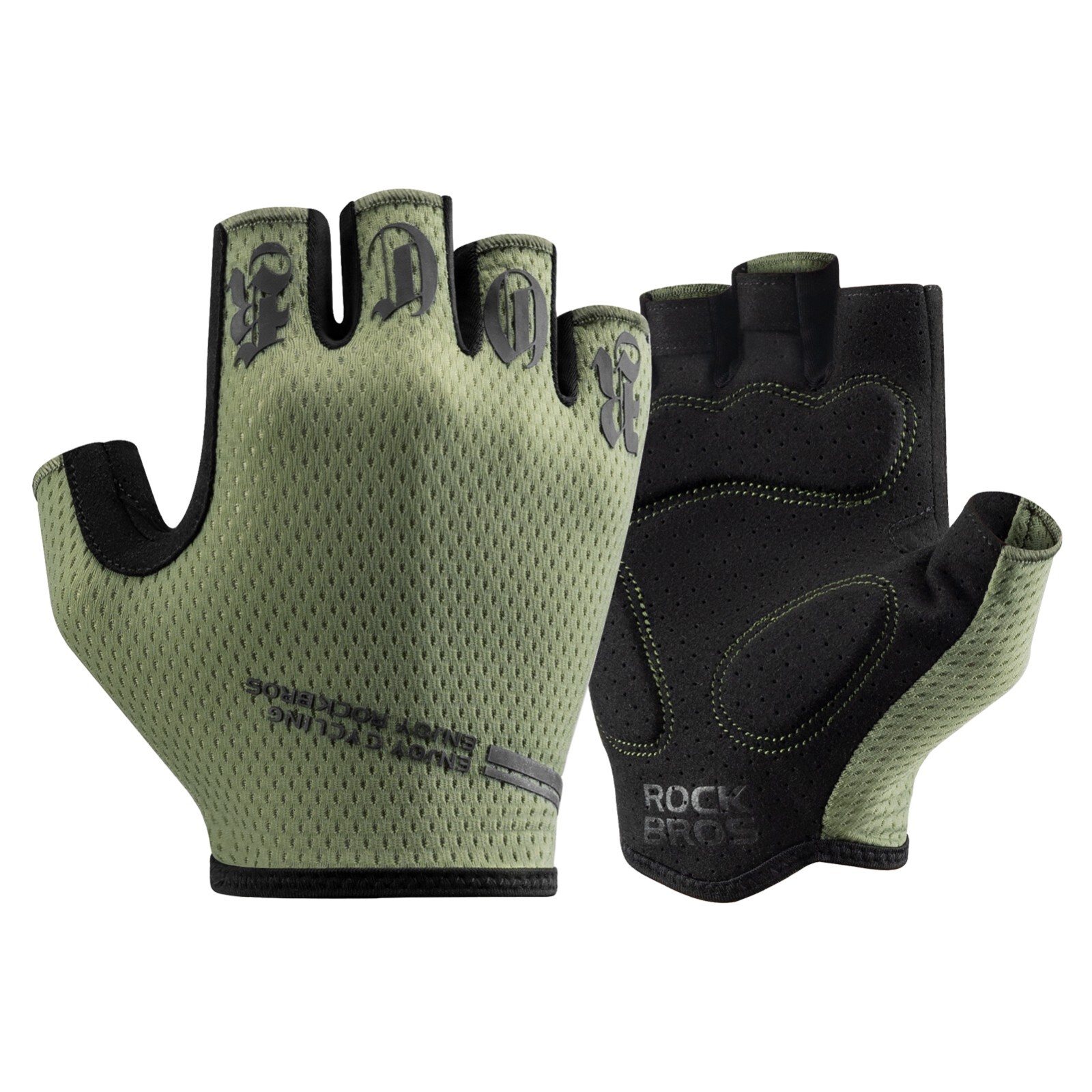 ROCKBROS guanti ciclismo intere/mezze dita estivi MTB bici corsa bike gloves unisex