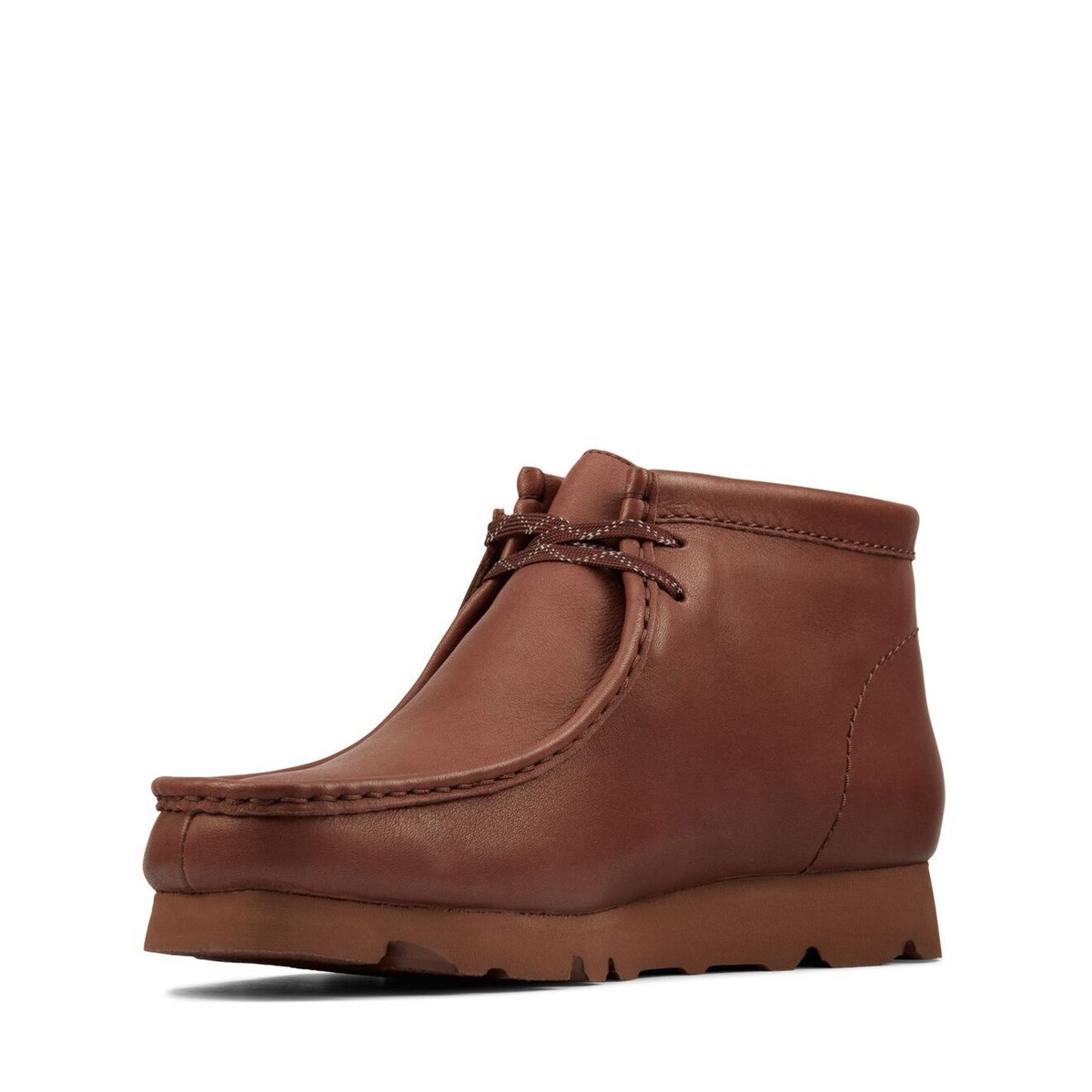 BNIB Mens Clarks Originals WALLABEE BT GTX Dark Tan Leather
