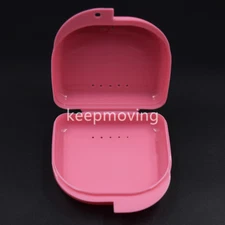 Retainer Case Dental Denture Box Orthodontic Storage Mouthguard Container Tray