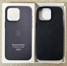 Apple iPhone 15 Pro Max FineWoven Case with MagSafe - Black