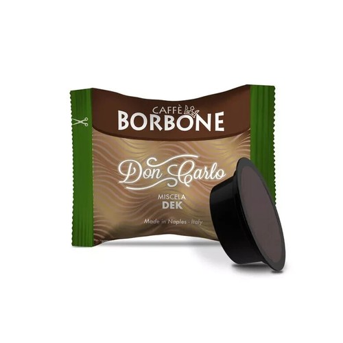 50 Capsule Caffè Borbone Don Carlo Decaffeinato DEK compatibili Lavazza Modo Mio - Foto 2 di 4