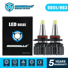 8-Side 9005 LED Headlight Bulb Conversion Kit High Beam White Super Bright 6500K