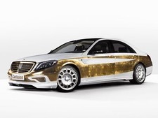 Cars 2014 carlsson cs50 versailles w222 tuning mercedes Desk Mat Stitched