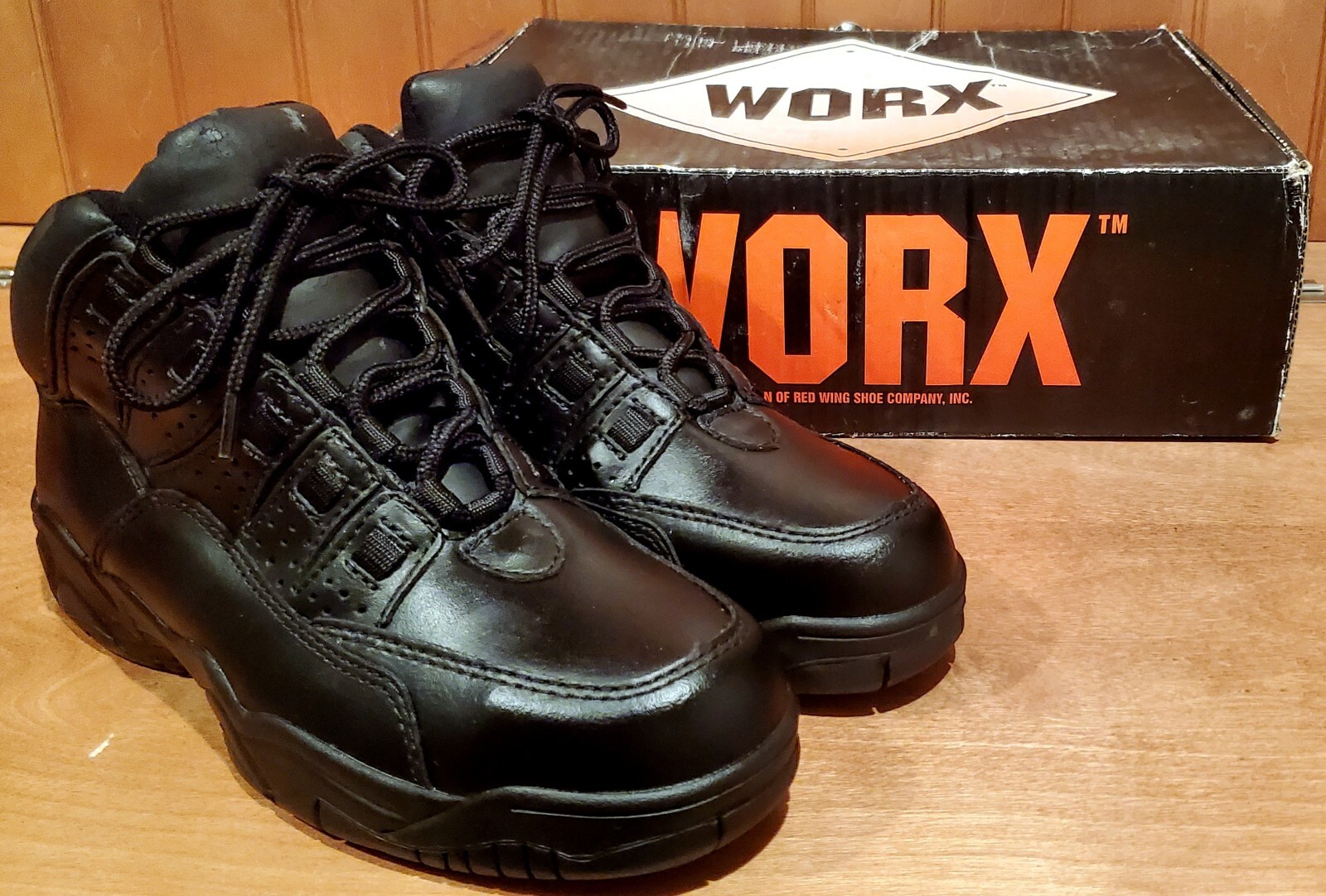 Red Wing Worx 6552 Safety Toe Size 10.5 