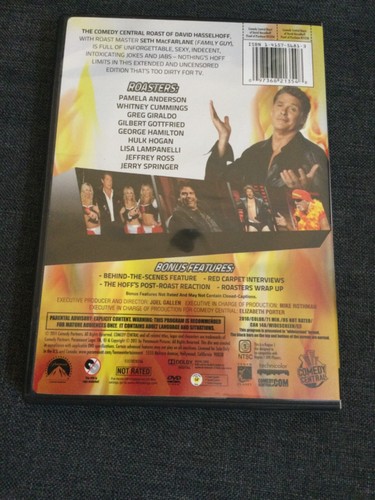 Comedy Central: Roast of David Hasselhoff (DVD, 2010) - Picture 2 of 3