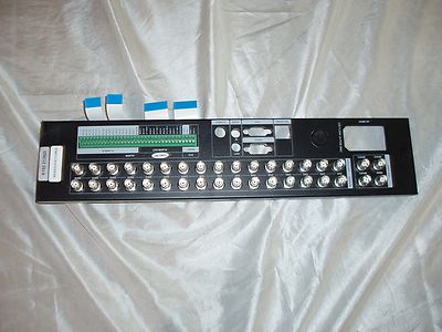 Honeywell Rear Camera input panel and boards DVR HRDP16D1000-R 16 channel alarm