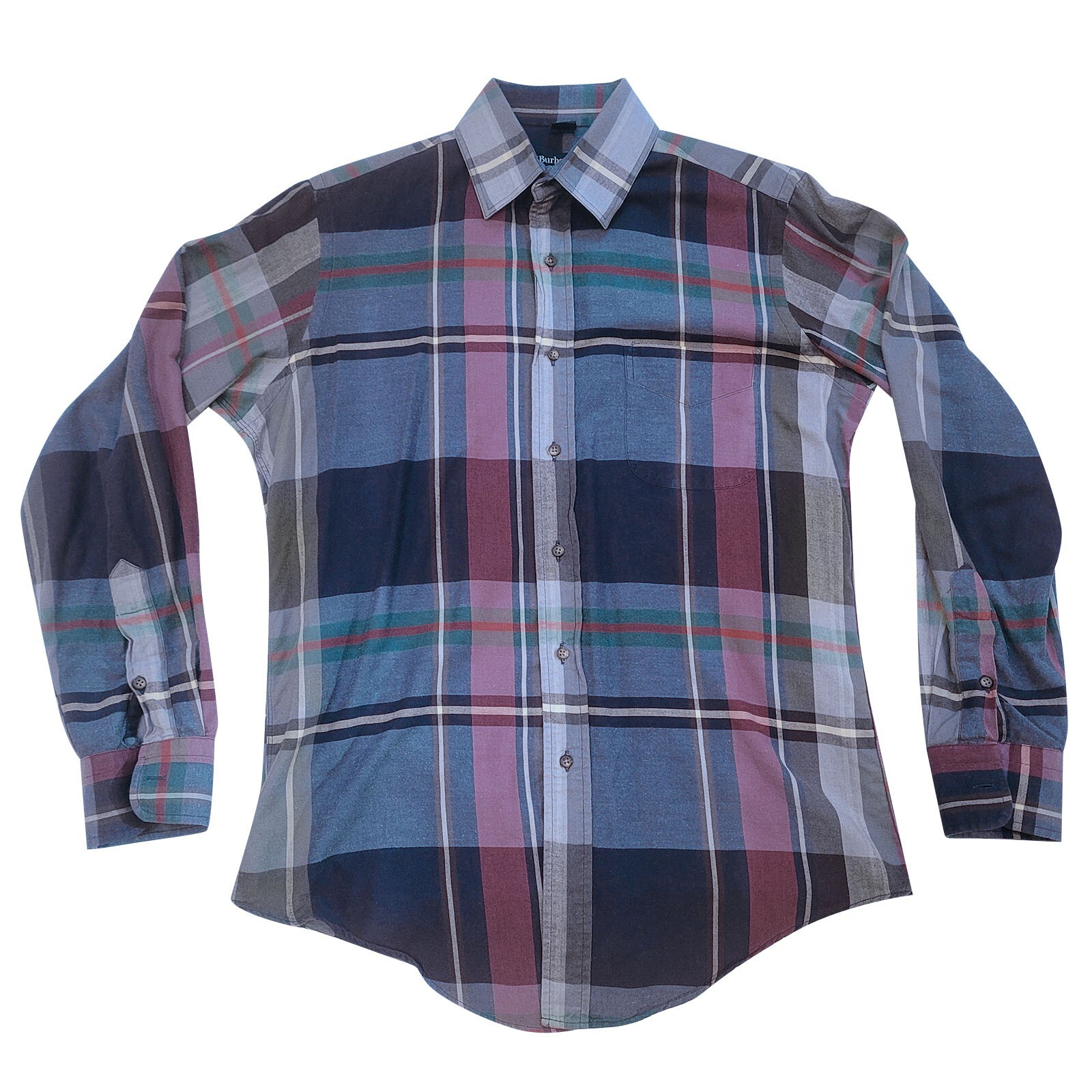 BURBERRYS Men's Cotton Button Down Shirt size M