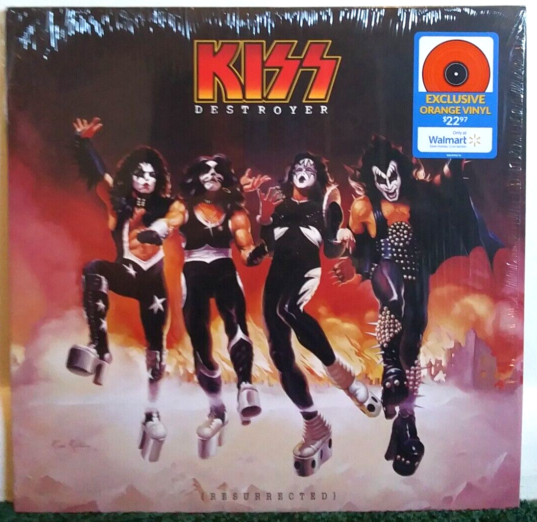 KISS - Destroyer Resurrected Orange Vinyl 2019 LP - Ume | eBay