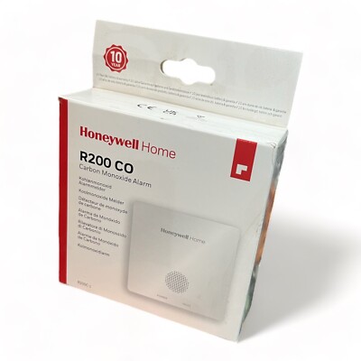 Honeywell R200 CO Kohlenmonoxidmelder Alarm | 10 JAHRE LEBENSDAUER | Originalteil