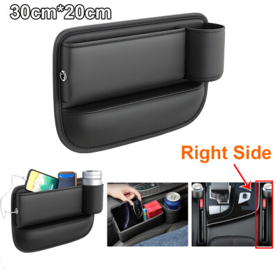 Car Accessories Seat Gap Filler Storage Box Phone Holder Organizer Right Side US
