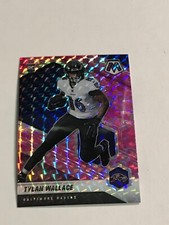 TYLAN WALLACE #326 2021 PANINI NFL MOSAIC - PINK CAMO PARALLEL ROOKIE RC