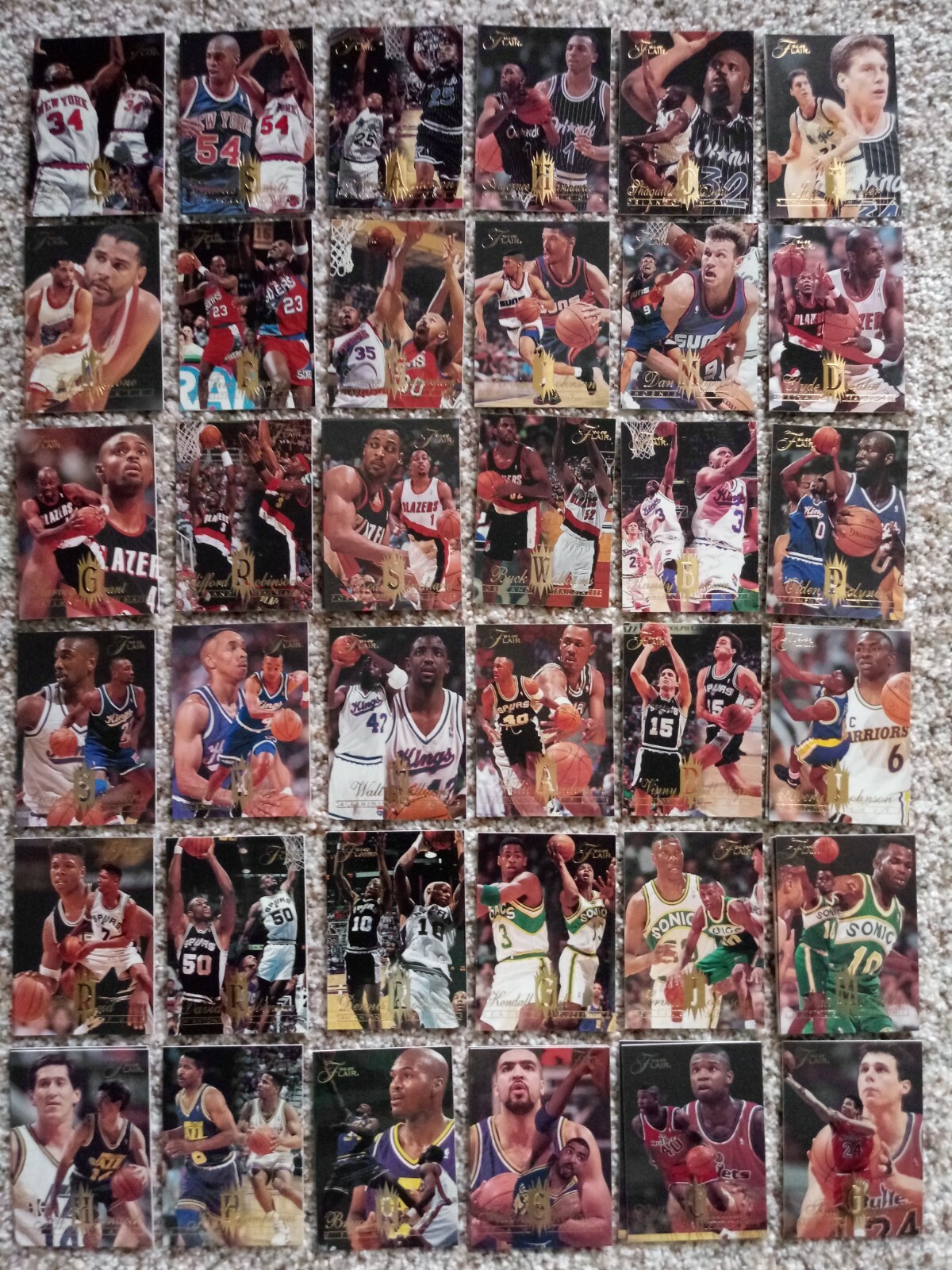 1994/95 Flair Basketball Cards. Including Insert Sets. You Choose From Dropdown.