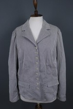 Lauren Ralph Lauren Multicolor Striped Pockets Button Blazer Jacket Size 1X