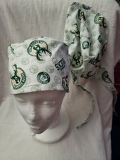 MILWAUKEE BUCKS      HANDMADE SURGICAL SCRUB CAPS