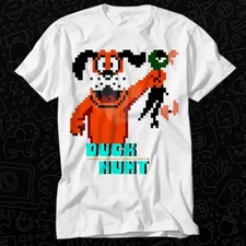 Duck Hunt Retro 80s Game 8Bit Pixel T Shirt 128