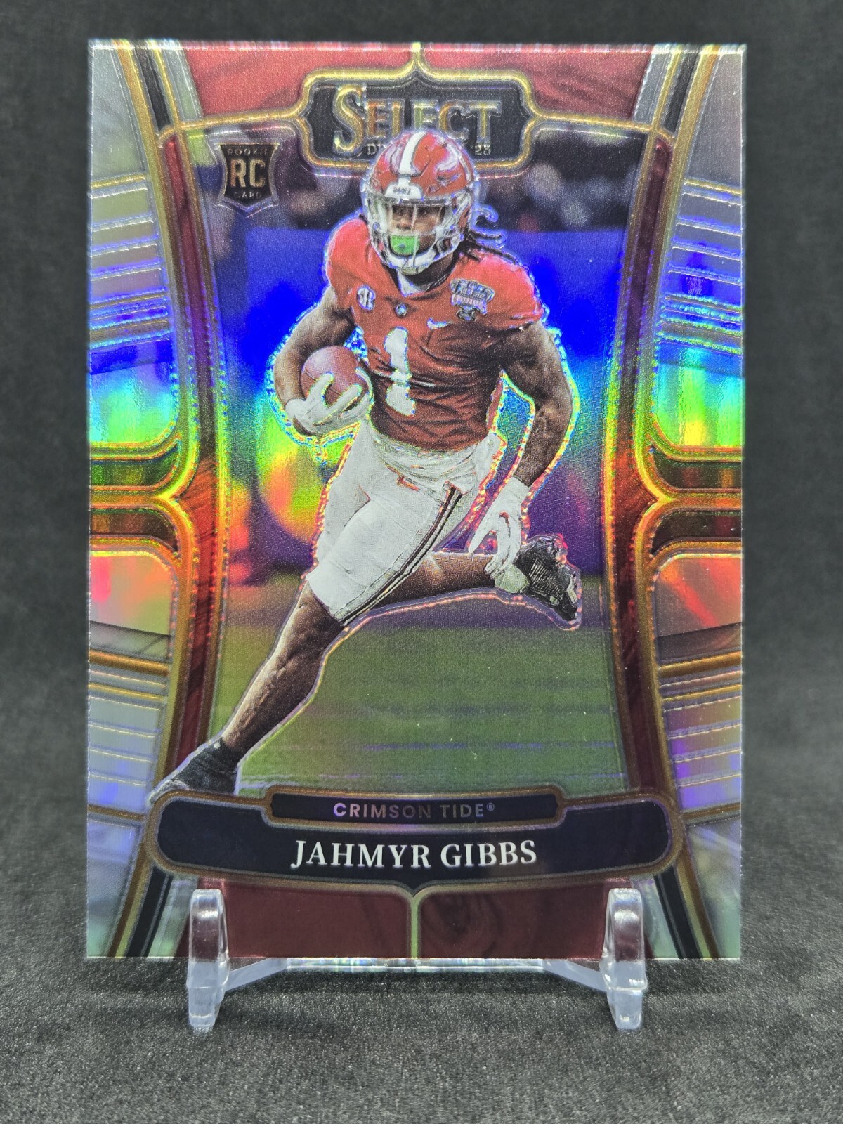 2023 Select Draft Picks Silver #10 Jahmyr Gibbs Rookie Lions Alabama