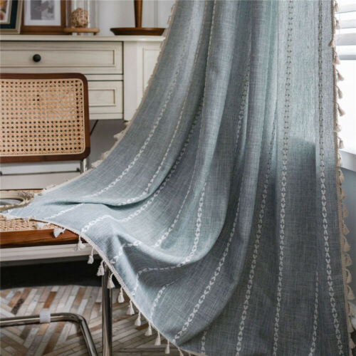 Modern Living Room Bedroom Polyester Curtain Kitchen Window Treatment Drape - Picture 4 of 46