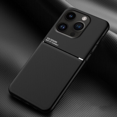 For iPhone 16e 16 15 14 13 12 17 Pro Max Shockproof TPU Case Slim Leather Cover