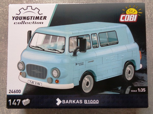 Cobi 24600 - Youngtimer Collection - Barkas B1000 (Ddr) In 1:35-image